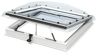 VELUX PLATDAKVENSTER OPENGAAND = GLAS + OPSTAND - OP BESTELLING